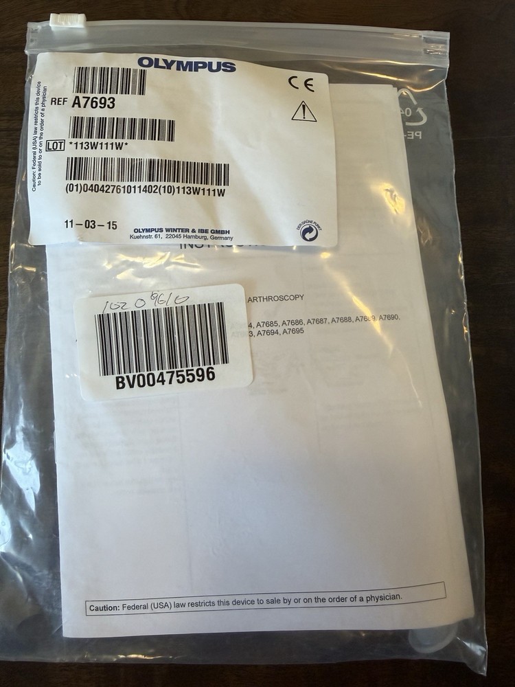 Olympus A7693- Arthroscopy Probe Hook with Handle - New In Box