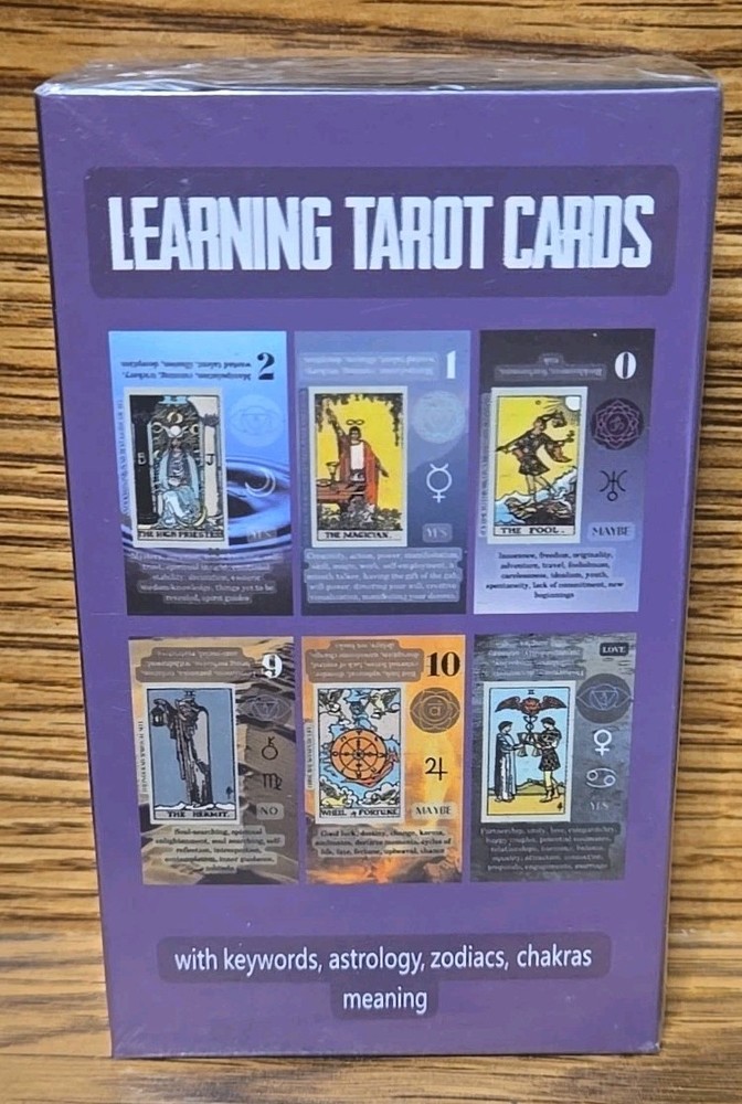 Tarot Cards - Tarot Learning Cards - NEW / Sealed
