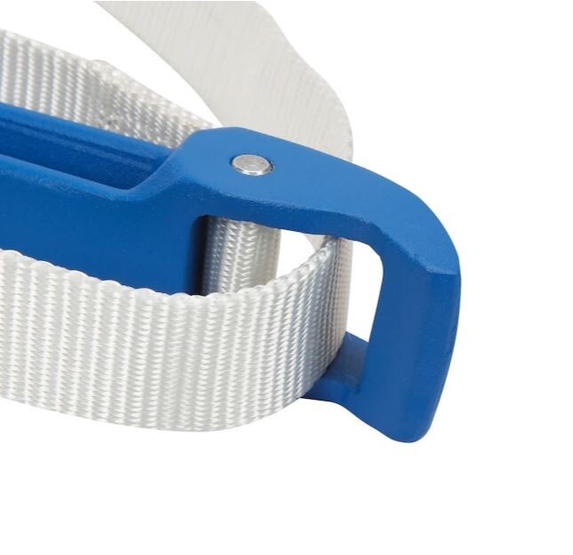 KOBALT 6" CAPACITY ADJUSTABLE NYLON STRAP PIPE GRIP MULTI-PURPOSE WRENCH