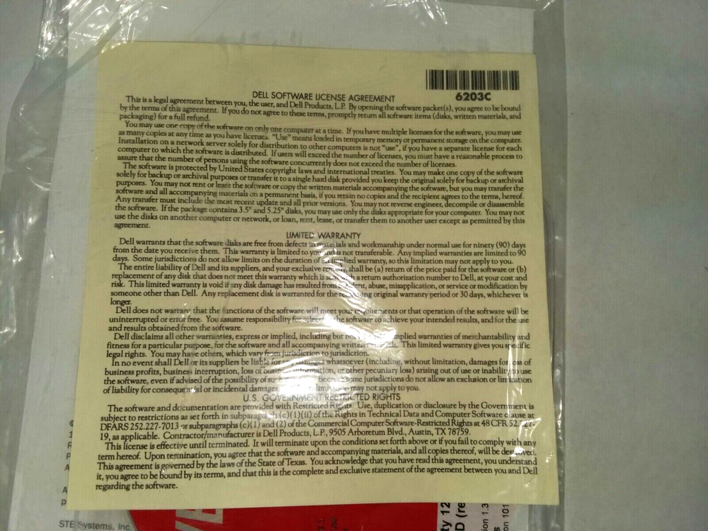 DELL STB: Velocity 128 Multimedia Accelerator CD-ROM Disc & Dell User Manual
