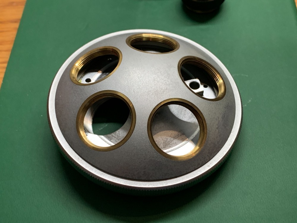 Olympus BH Turret and 5 Objectives