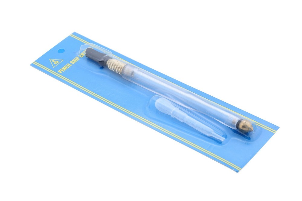 Hand-held Plastic Handle Oil-filled Glass Cutter Multi-function Marking Pen Tile