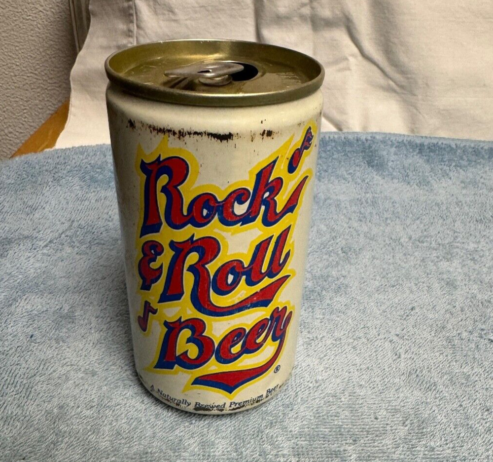 Rock & Roll Beer Chuck Berry Vintage Empty Beer Can 12oz Empty