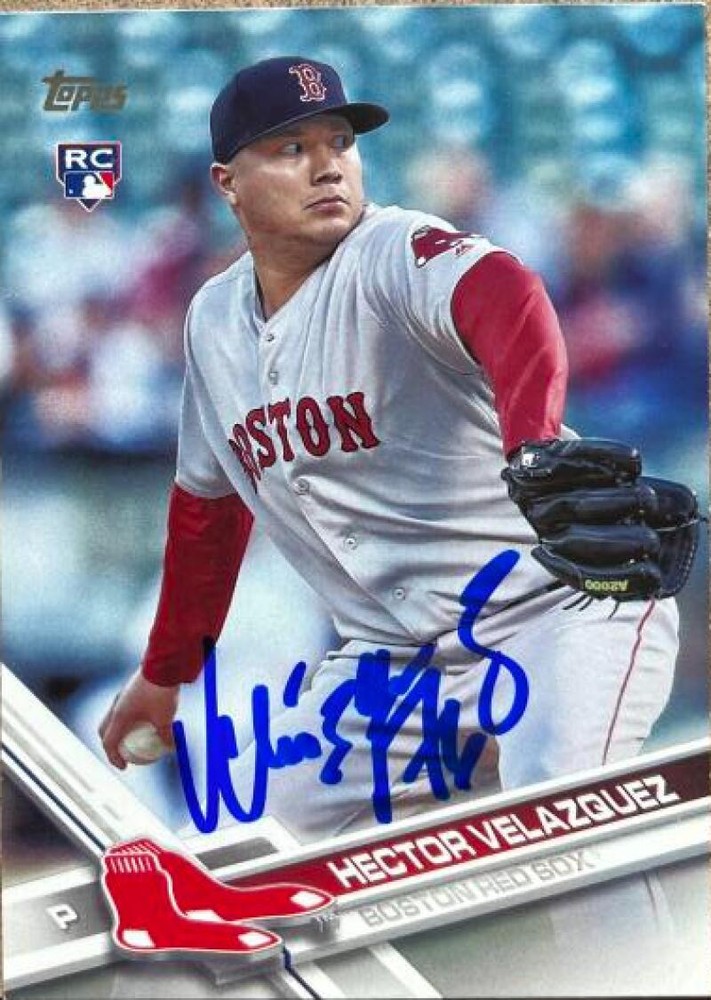 Hector Velazquez Autographed 2017 Topps Update #US243