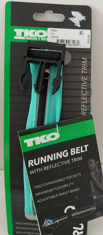 Running Belt With Reflective Tape By TKO