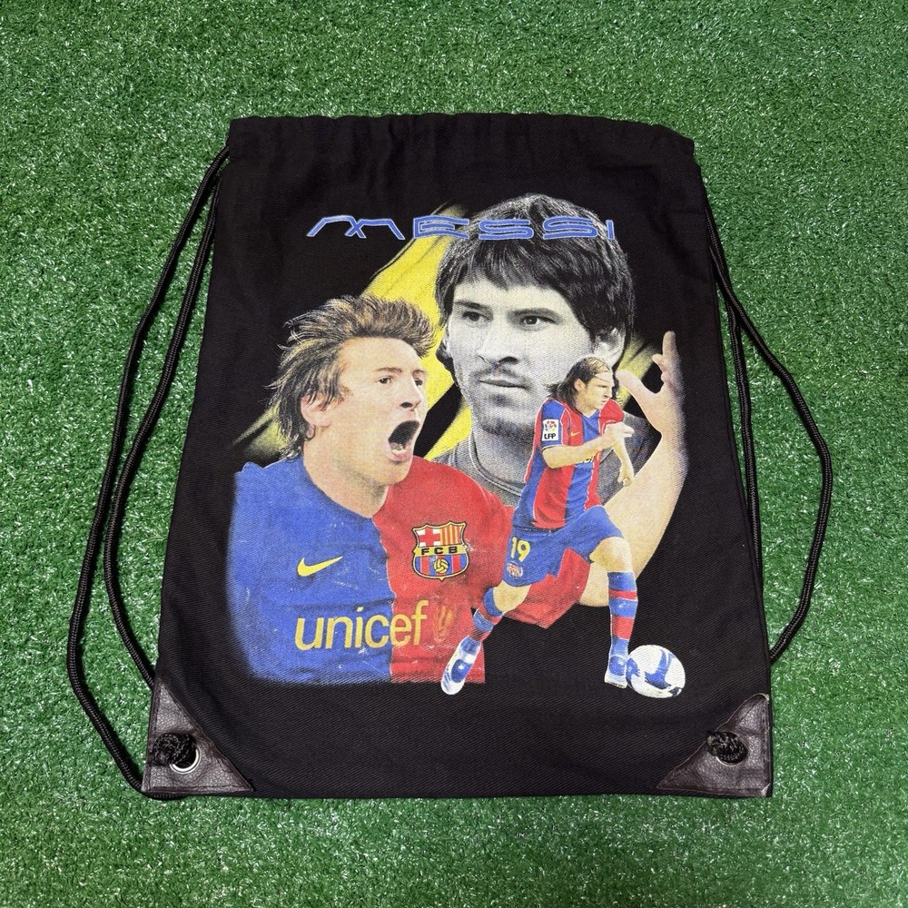 Lionel Messi Two-Sided Draw String Bag