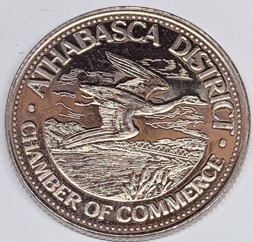 # C4206 CANADA TRADE DOLLAR ATHARASCA DISTRICT 1981