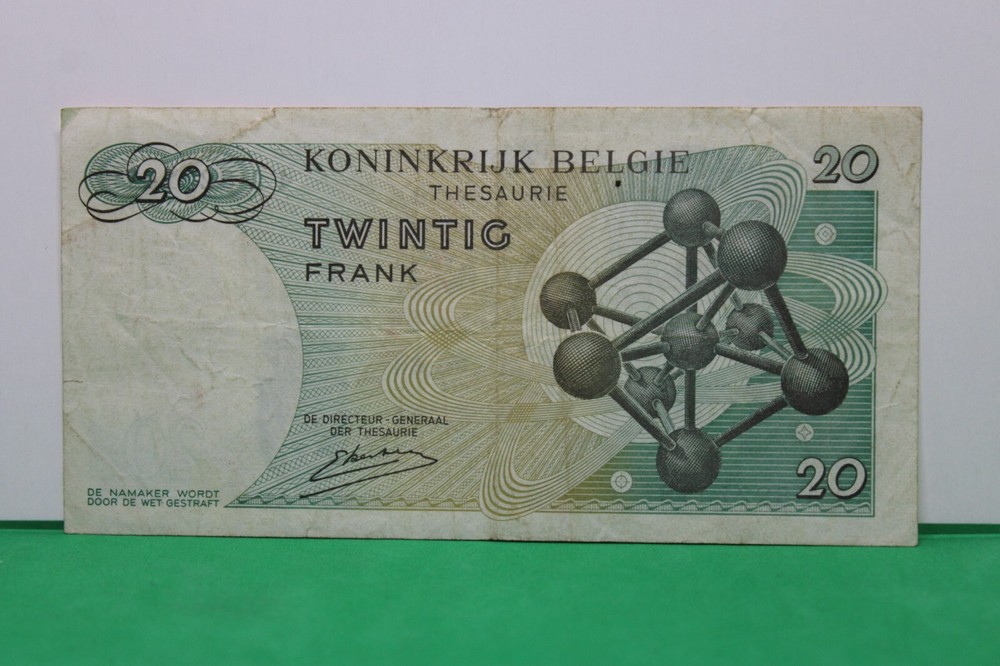 1964 Belgium 20 Francs 4A8221479