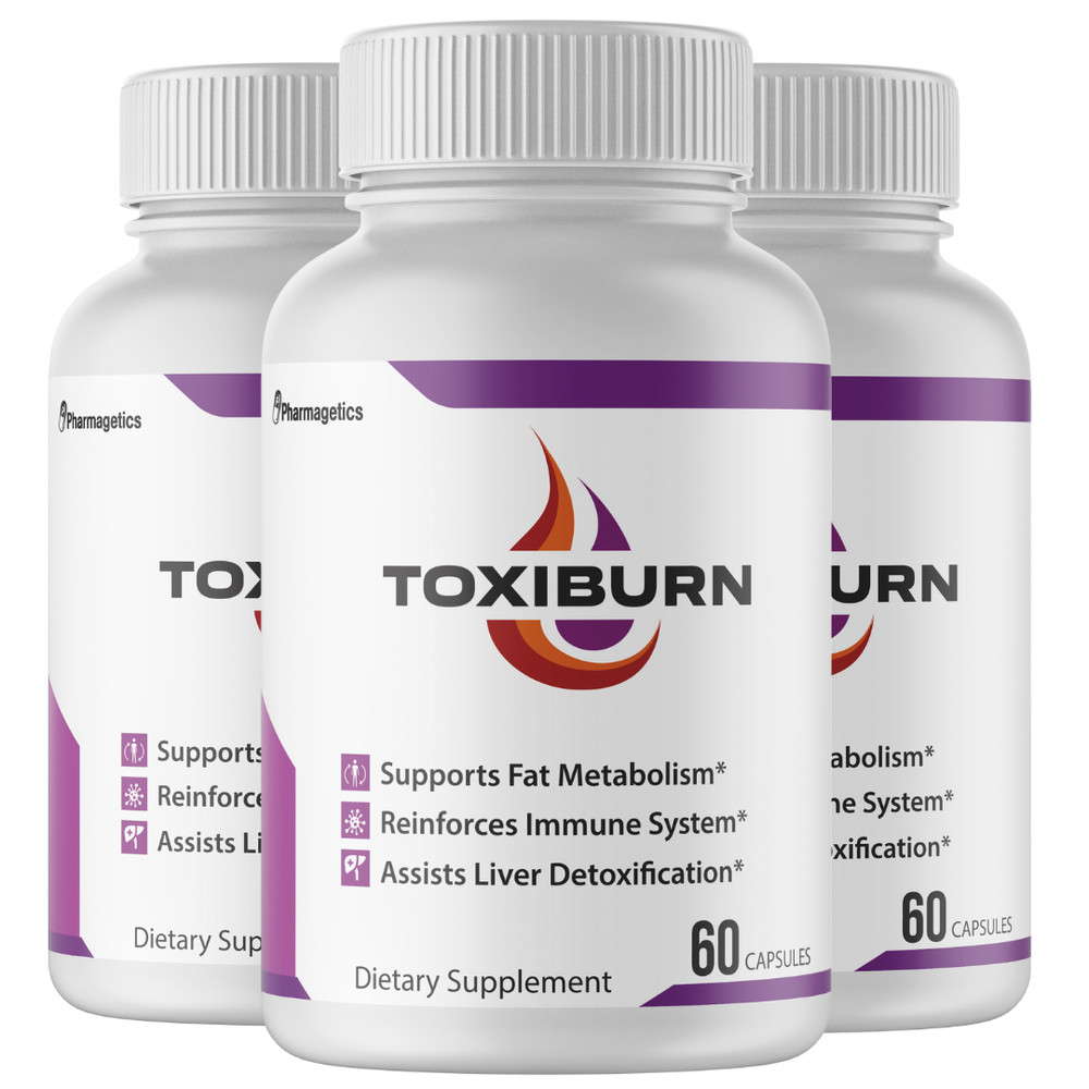 Toxiburn 3 Bottles - 180 Capsules