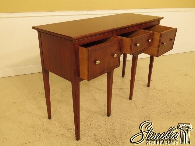 45066: HEKMAN 3 Drawer English Style Sideboard