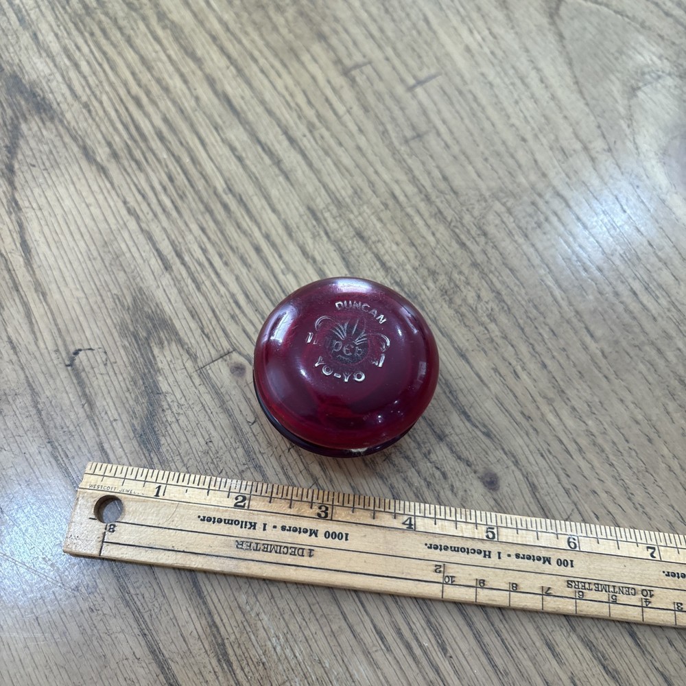 Vintage 1970’s Duncan Imperial Yoyo Ruby Red