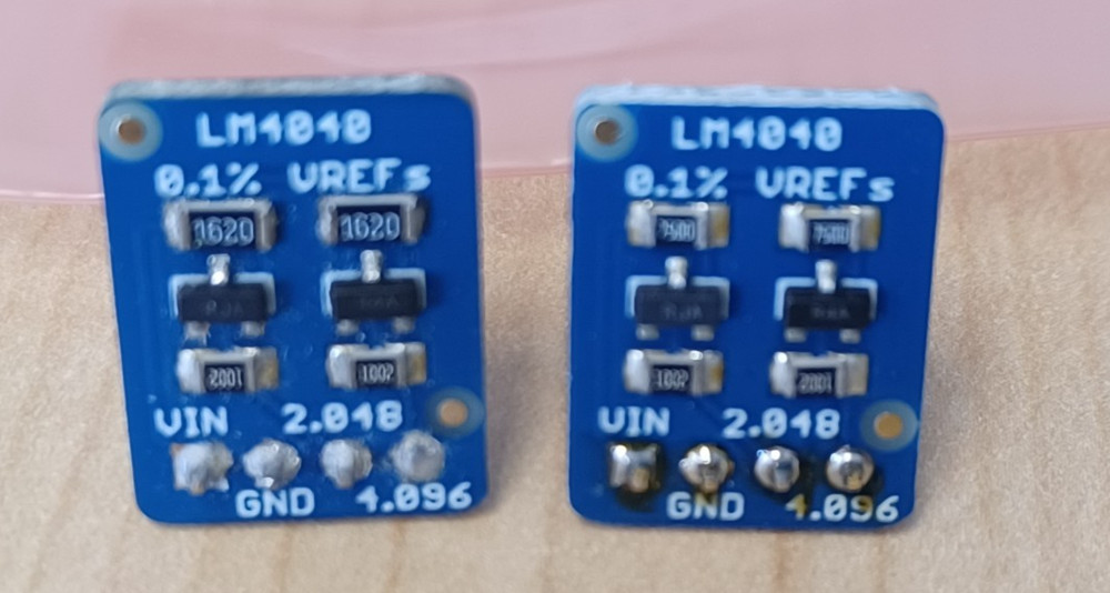 Precision LM4040 Voltage Reference Breakout, Lot of 7