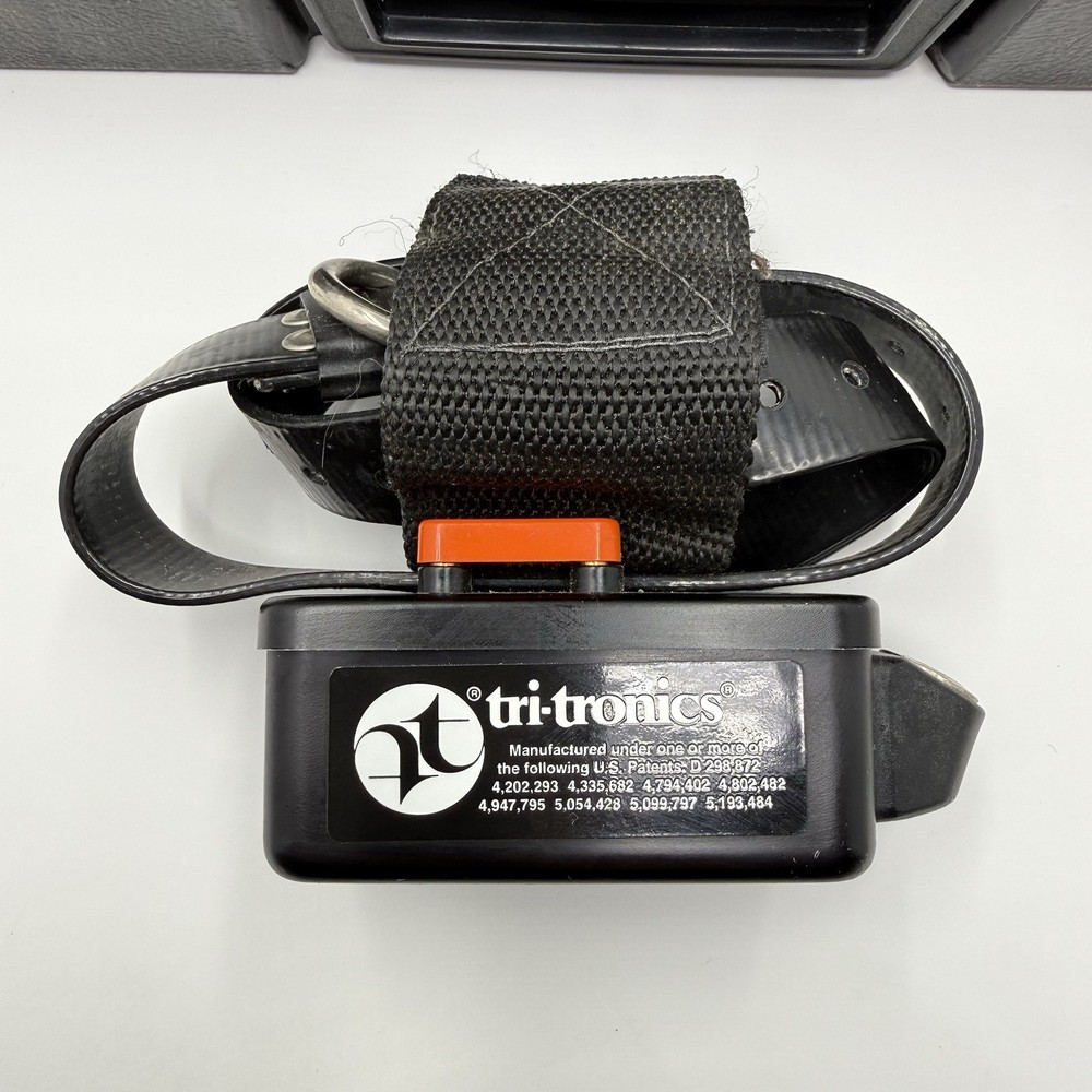 Tri-Tronics 100B Dog Training Collar System CU 4 Receiver Case Tested