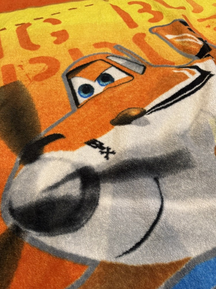 Disney Planes Dusty Crophopper Plush Throw Blanket