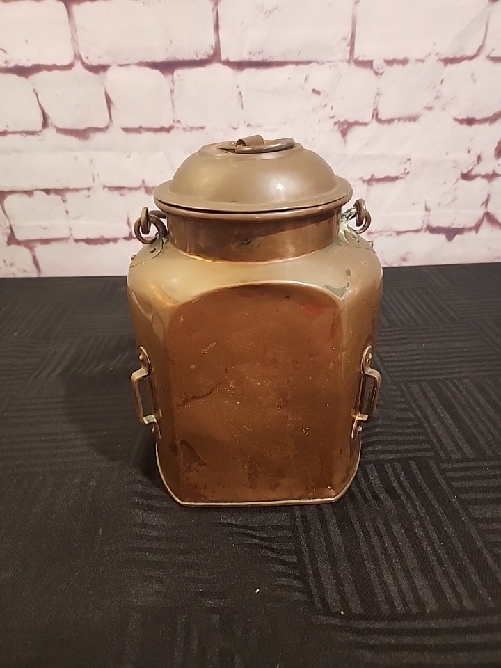 Antique Old Kitchenware Milk Pot/Sugar Storage Container