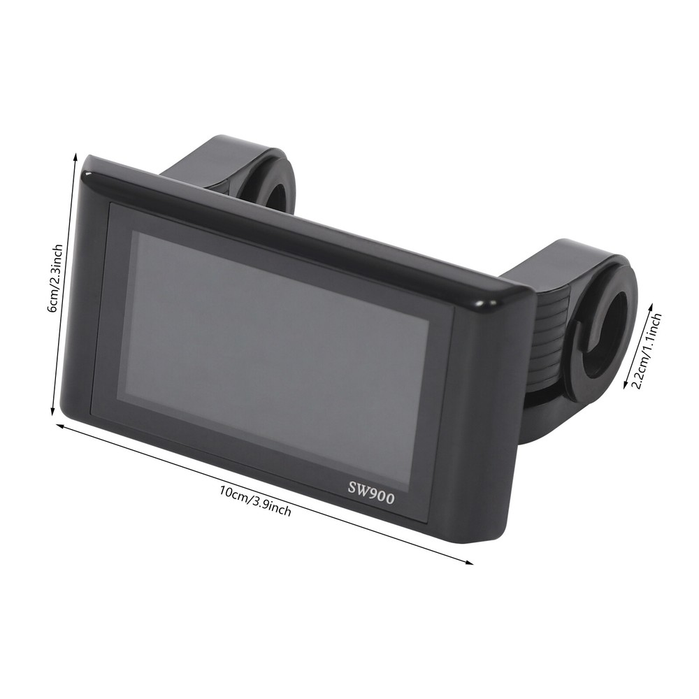 Electric Bicycle Display Screen Rectangle E-Bike Multicolor LCD Display Screen