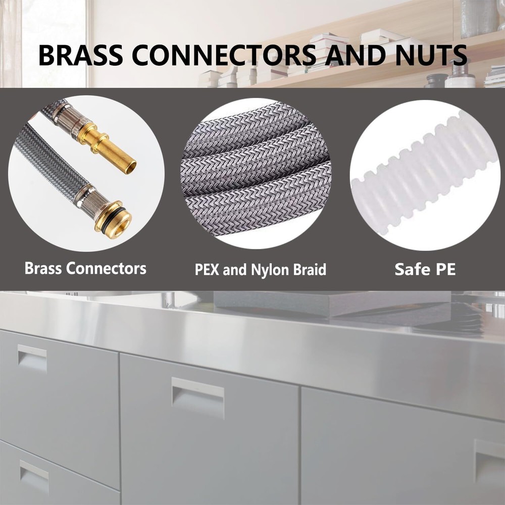 88624000 Pull-out Hose For Hansgrohe Kitchen Faucets, Pull Down Kitchen Faucet