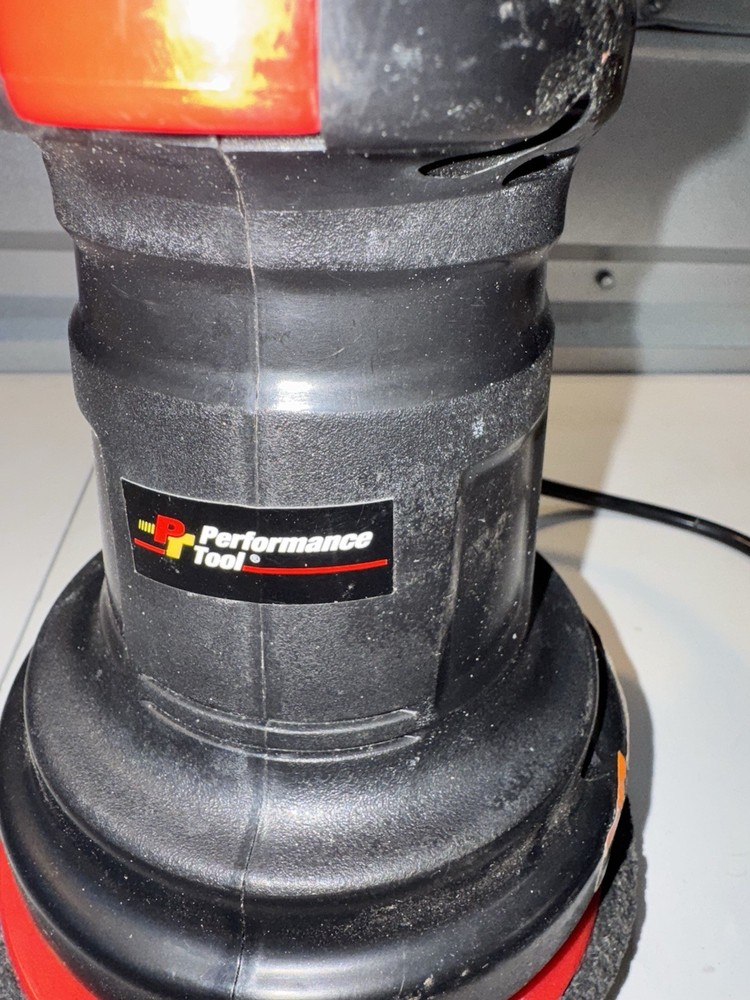 Performance Tool W50053 6” Orbital Buffer Polisher – Works, Worn Pad