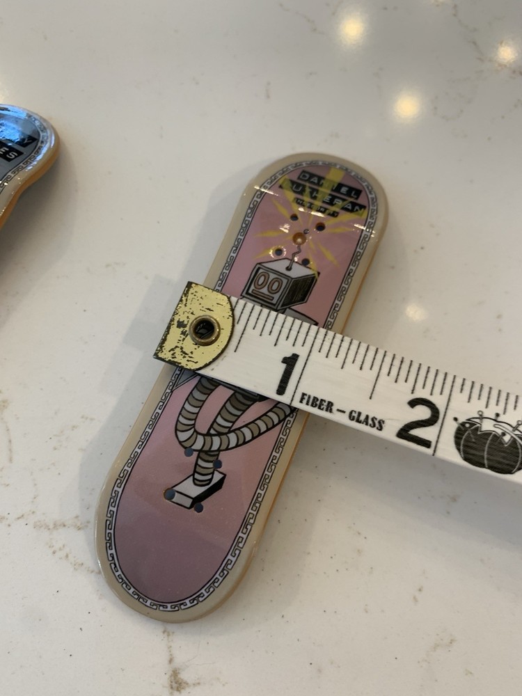 Tech Deck Lot Of (4) Mini Skateboards 4” - 2” Assorted Names & Designs