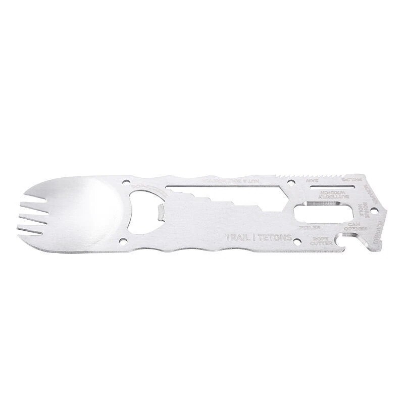 Spork Eating Tool Backpacking Travel Cycling Multi Function Purpose Spoon Fork