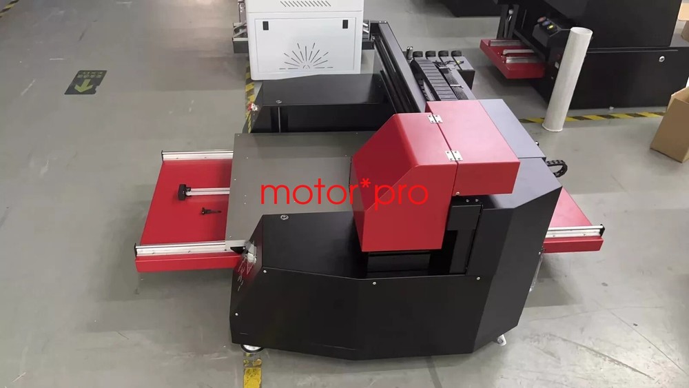 6090 UV Flatbed Printer Varnish 3D Effect & 3pcs xp600 Printer Head 220v By Sea