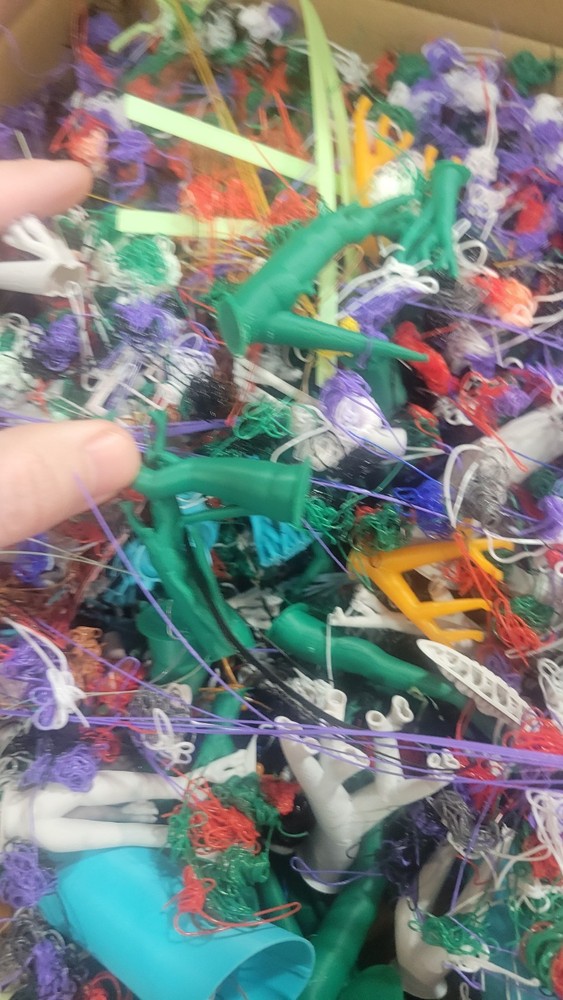 7lb Net Weight Of PLA Plastic Scrap