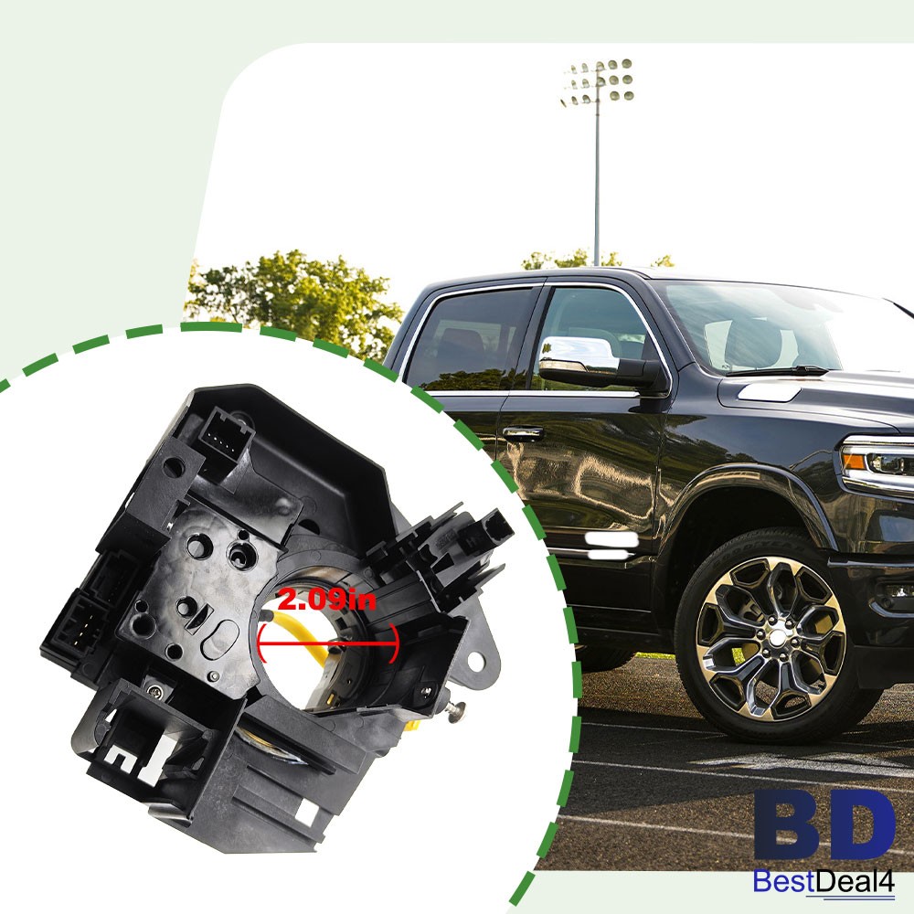 For Dodge RAM 1500 2013-2022 2500 3500 2013-2018 Clock Spring With Angle Sensor