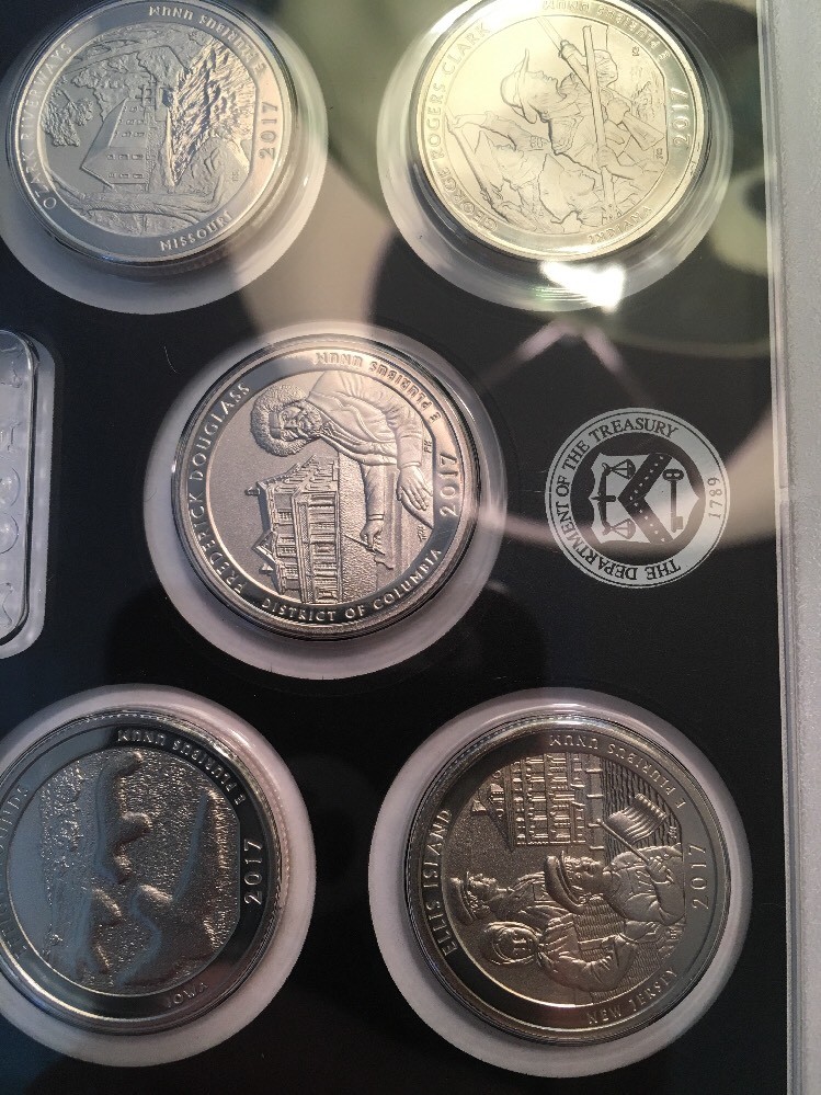 225th anniversary enhanced uncirculated coin set