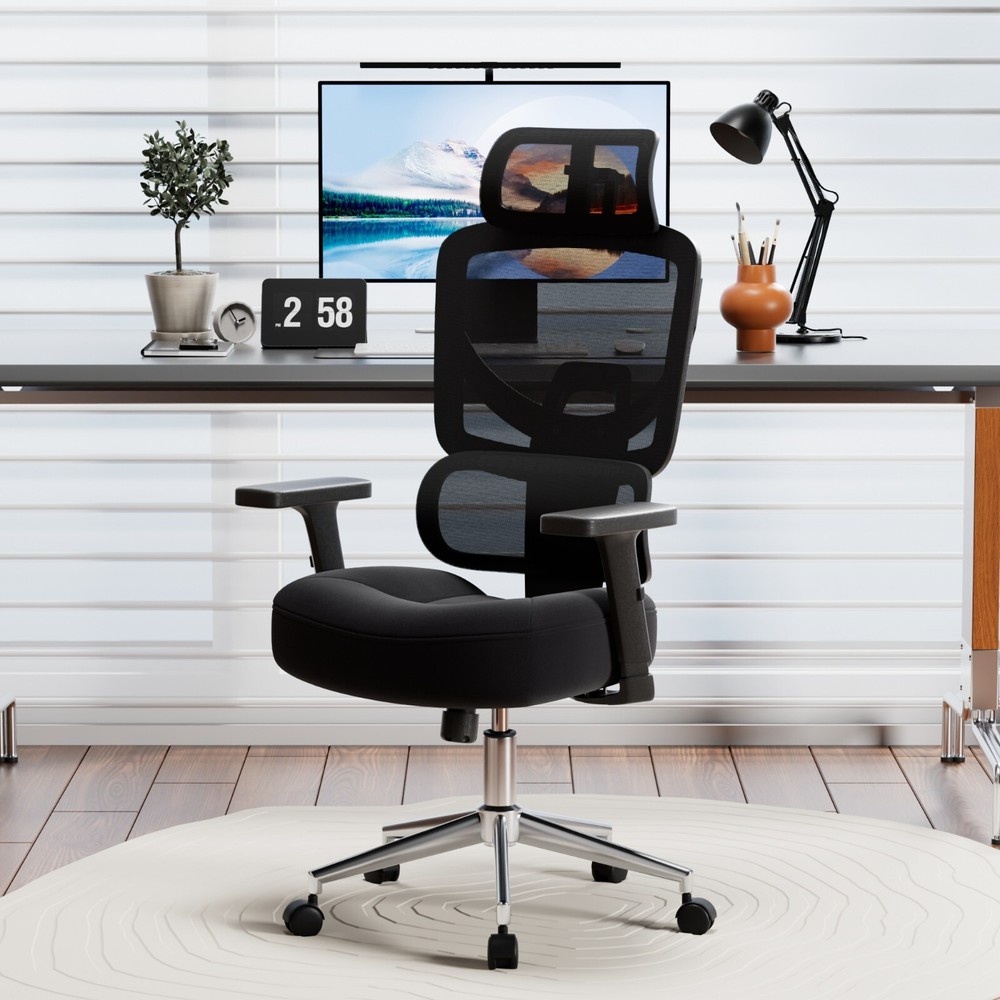 Ergonomic High Back Home Office Computer Desk Chair Mesh Rolling Work Task Chair