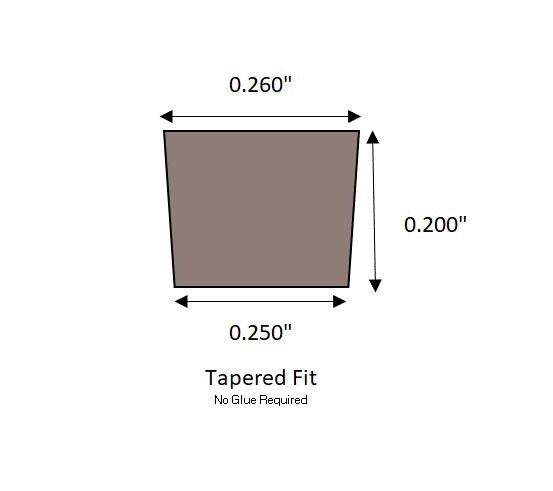 New 1/4" TimberTech "Natural Oak" Plugs for Composite Decking