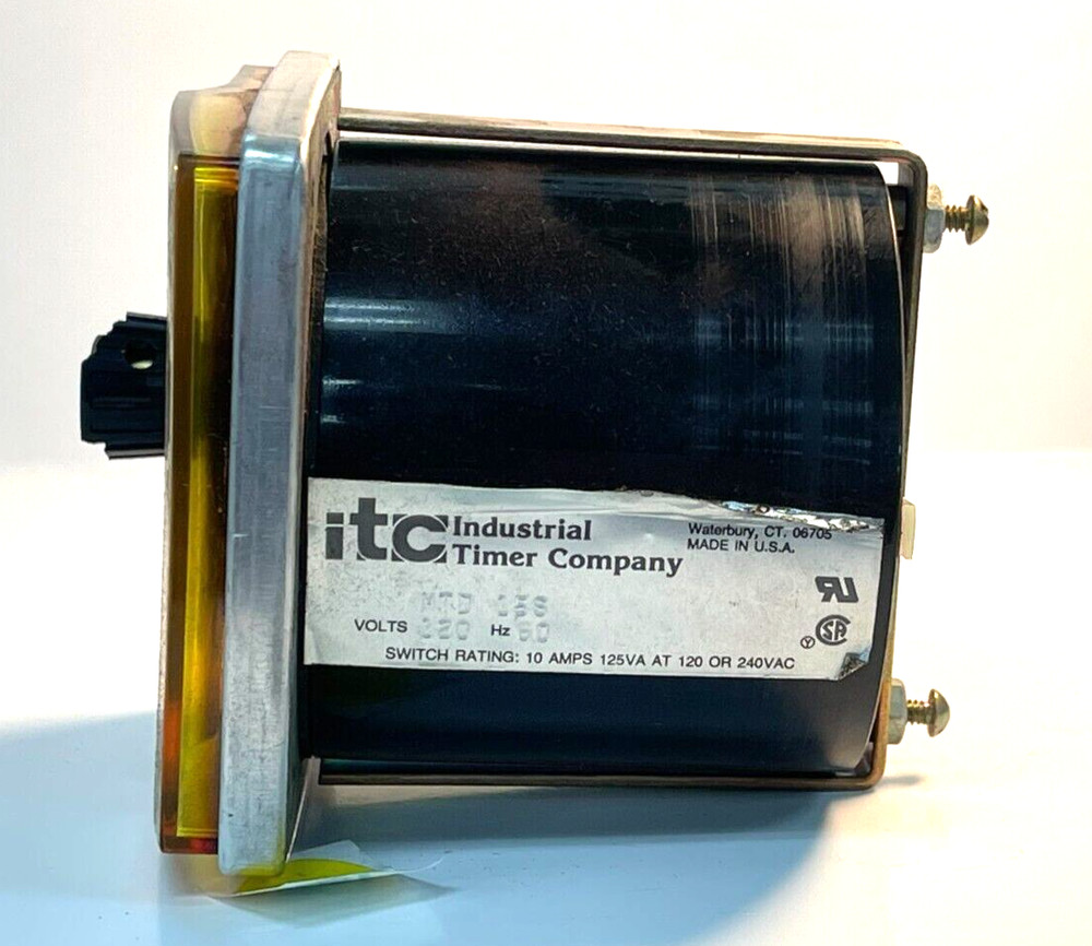 INDUSTRIAL TIMER COMPANY MTD 15S MOTORIZED TIME DELAY UNIT