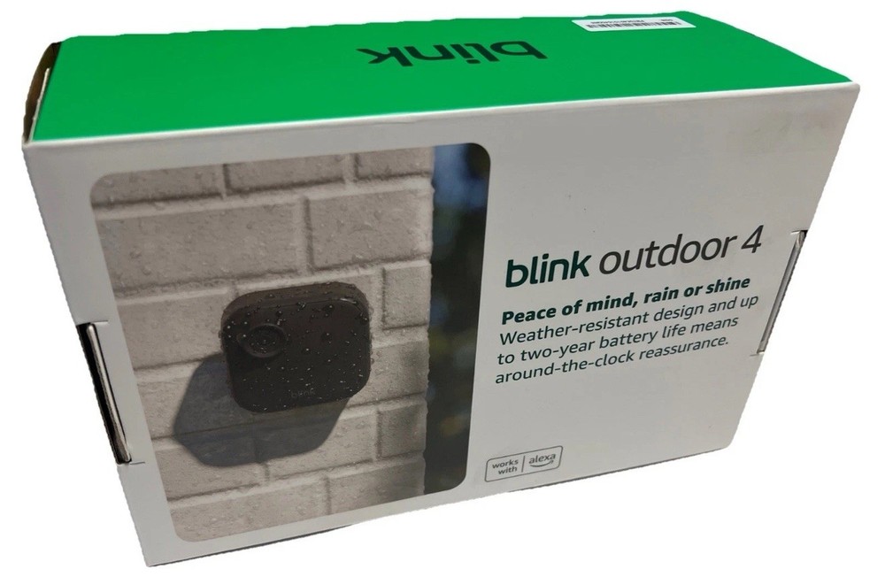 NEW! Blink Outdoor 4 Wireless HD Smart 1080p Security Camera - 5 Camera System