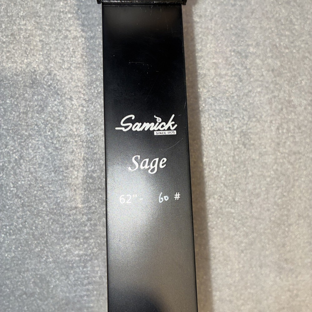 Samick Sage 62”60# Righthanded Take Down Recurve Bow