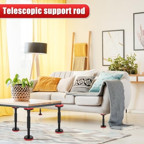 2Pcs Telescopic Support Pole, Undermount Sink Support Adjustable Support