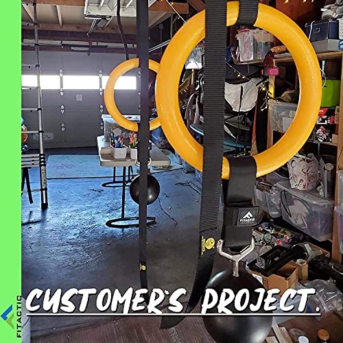 Rock Climbing Solid Training Cannonball Bomb Power Pull Up Black (Groove 3")