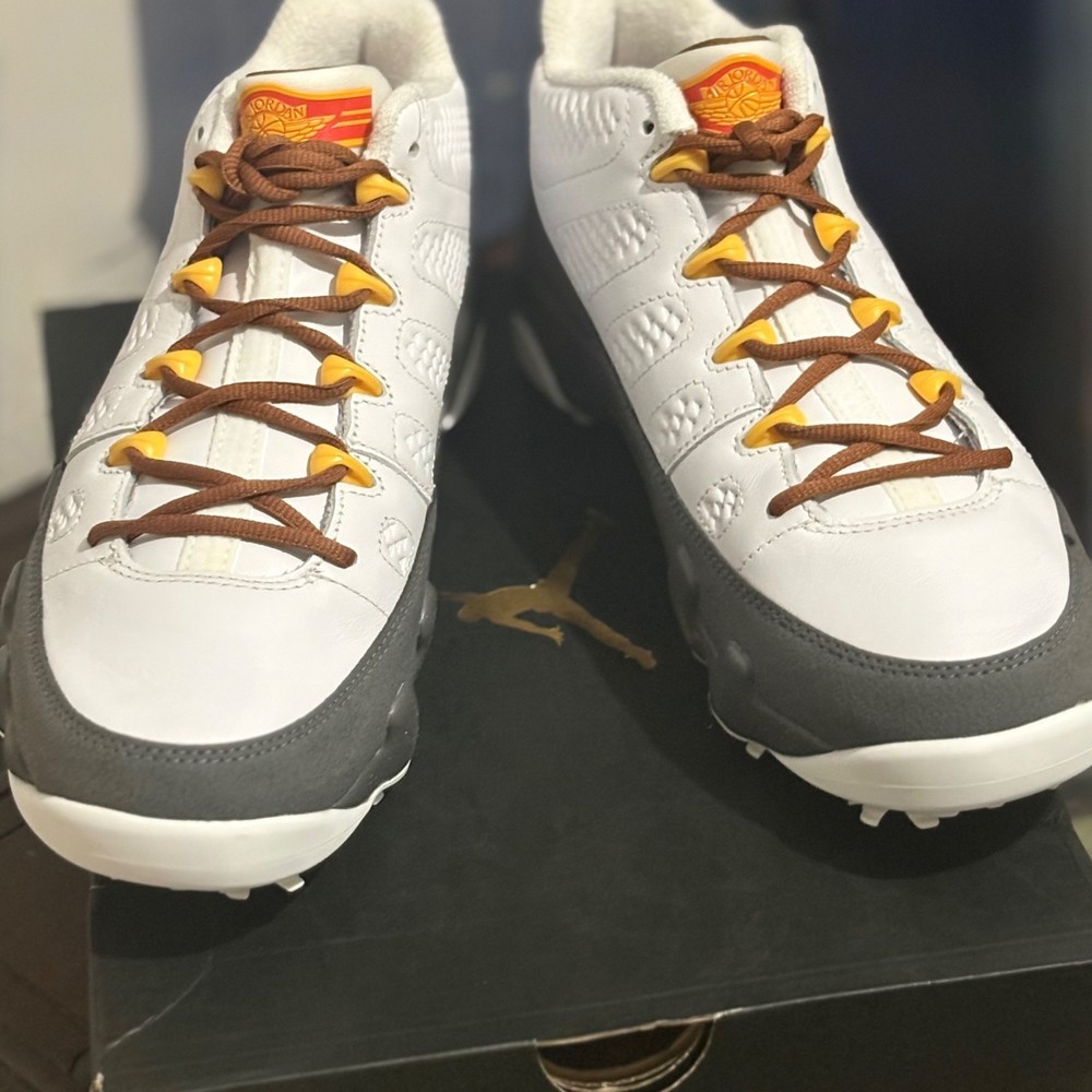 JORDAN 9 RETRO LOW GOLF "US OPEN" WHITE GREY