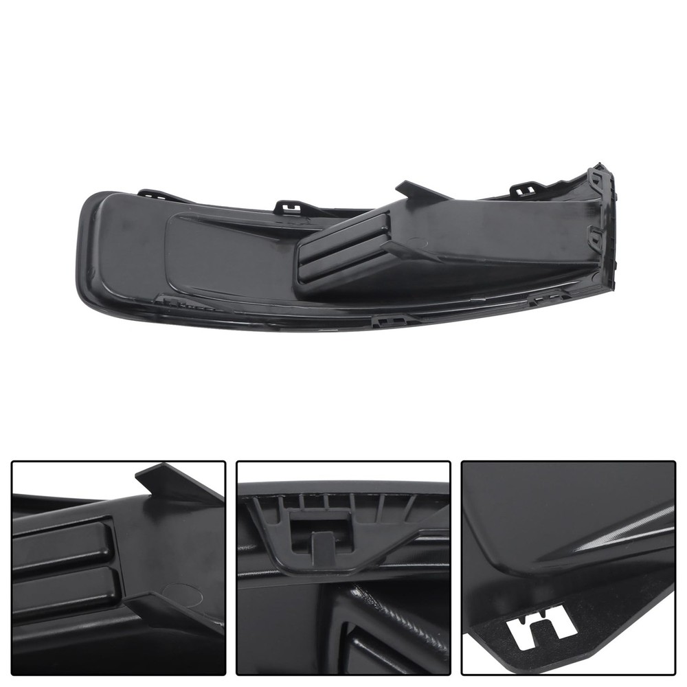 Pair Fog Light Cover Assembly for Flex 2013-2019 Left Right Black