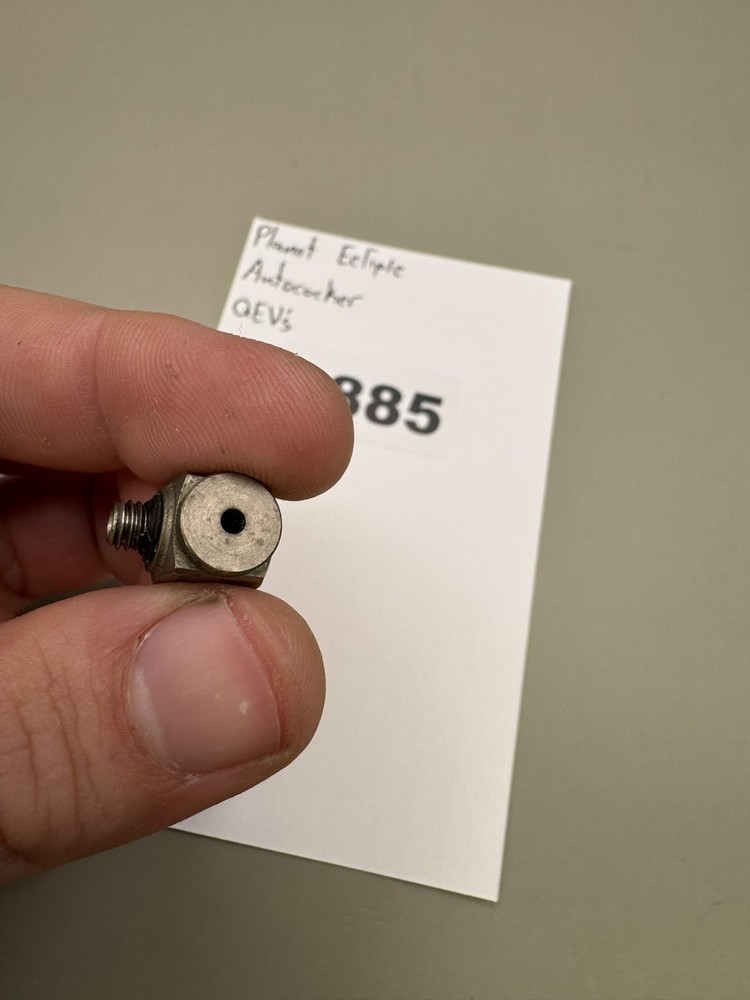 Planet Eclipse Autococker QEV Quick Exhaust Valve Silver