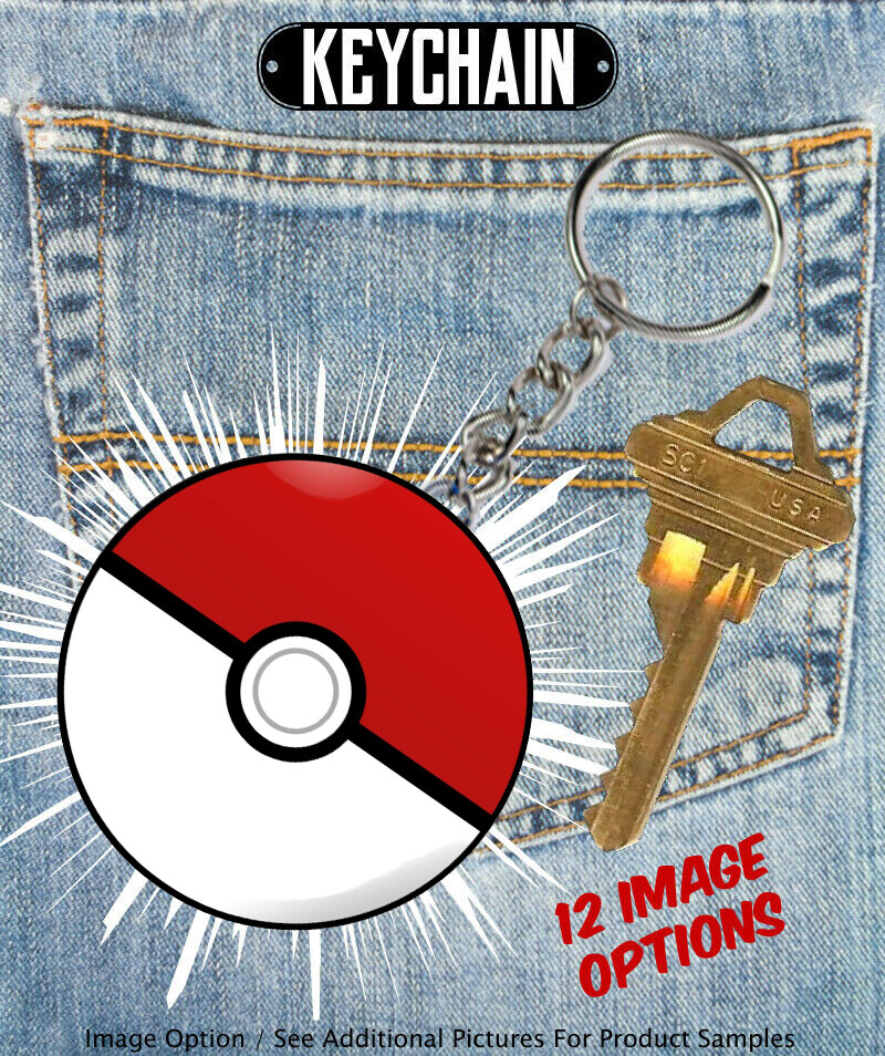 Pokemon - Keychain - Choose From 12 Designs