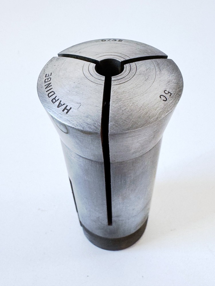 9/32" HARDINGE 5C Round Collet Internal & External Threads .28125" USA