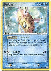 Pokemon EX Emerald  49/106 Card - Feebas
