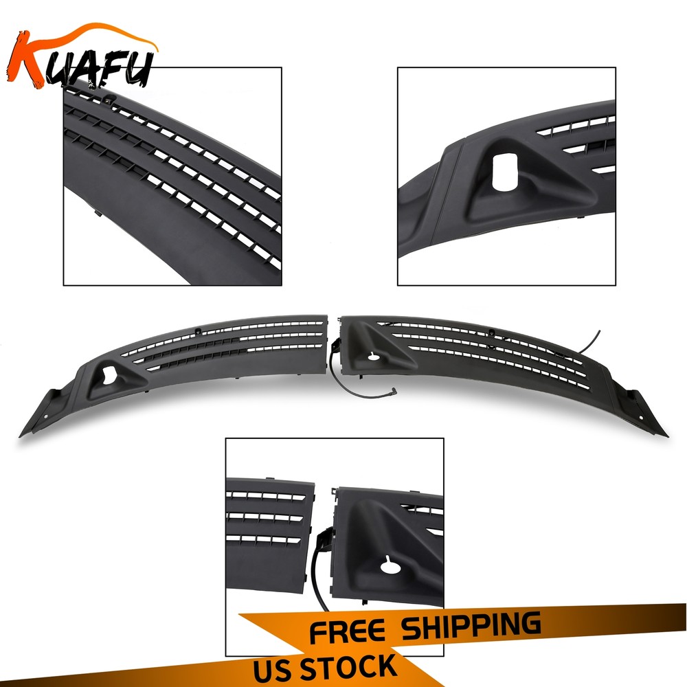 For 04-08 Ford F-150 Outer Right & Left Windshield Window Wiper Cowl Cover Panel