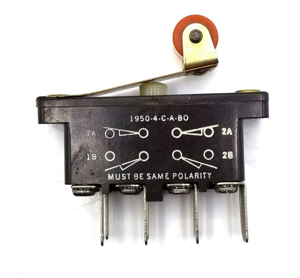 Gamco 1950-4-C-A-BO Roller Lever Snap Switch