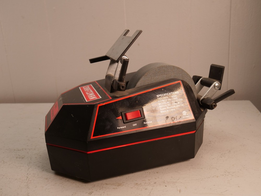 Craftsman Utility Sharpener Grindstone 152211700 TESTED