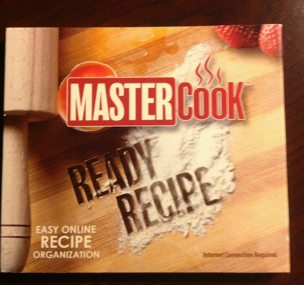 MasterCook Ready Recipe jewel case (PC) *New*