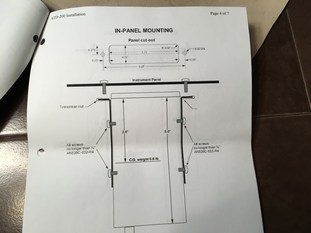 Monroy Traffic Detector ATD-200 with Antenna & Install Manual