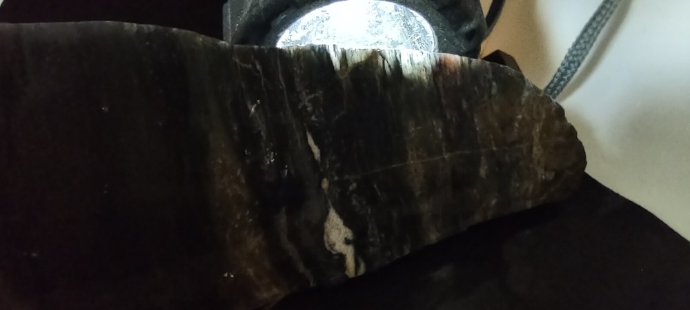 Lapidary Blue Tigers Eye Slabbed Cut