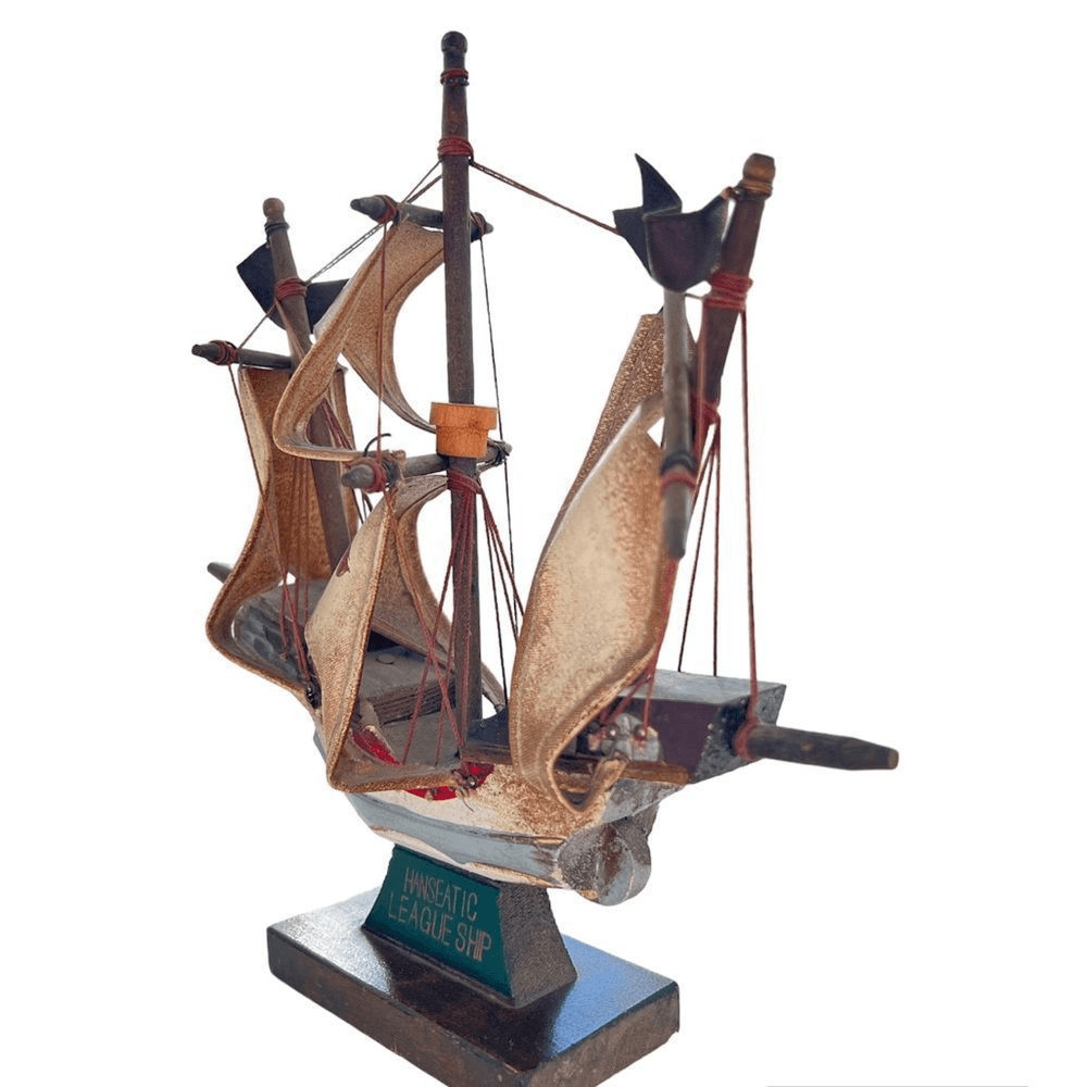 Hanseatic League Ship Home Shelf Decor