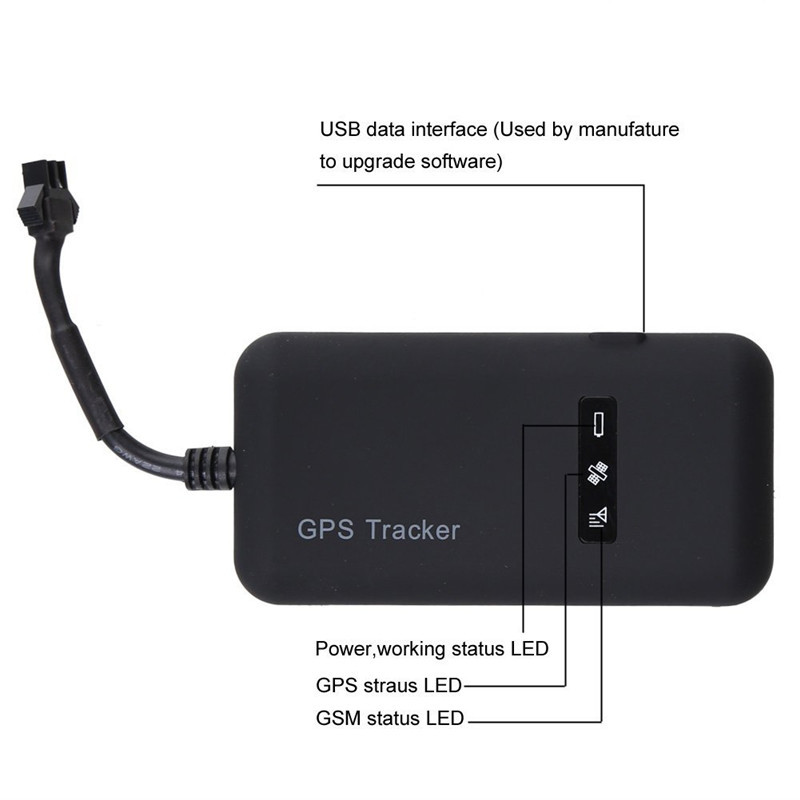 Motorcycle Real Time Tracker Real-time Locator GPS GPRS SMS Tracking Antithef