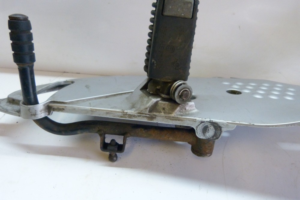 BMW R1150 RT 2003 Left side foot peg hanger mount